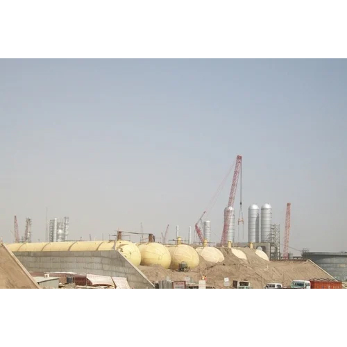 Mounded Propane Storage Tank