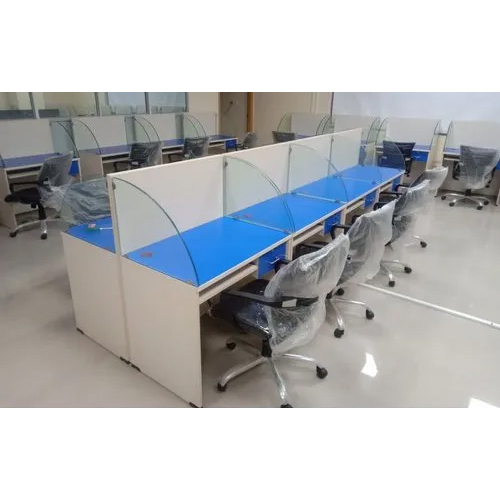 Wooden Modular Office Workstation - Feature: Easy To Clean