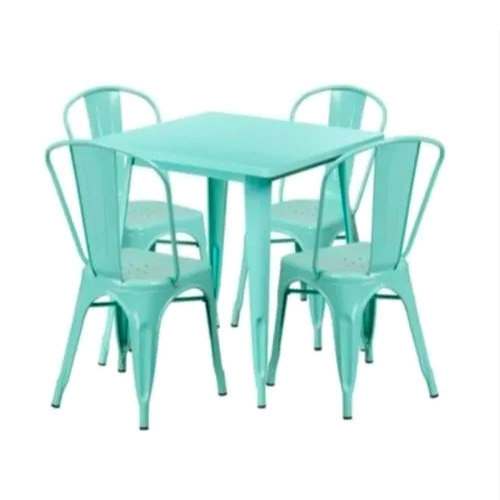 Iron Restaurant Table And Chair
