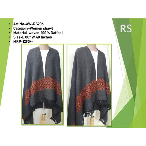 Woolen Shawls - Color: Grey
