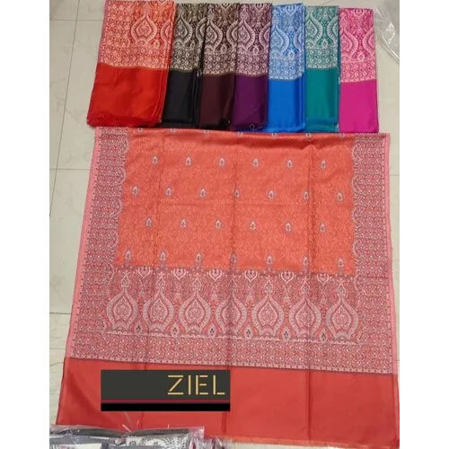 Jamawar Shawls - Color: Multicolour