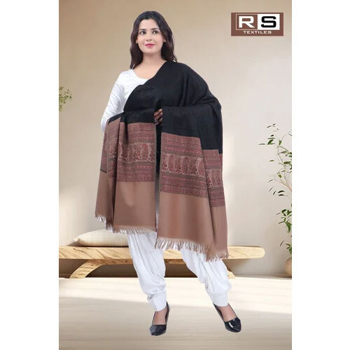 Ladies Woolen Shawls - Color: Multicolour