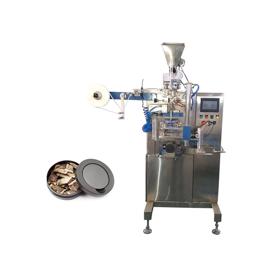 SNUS PACKING MACHINE WITH CANS FILLING UNIT