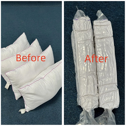Heavy-Duty Vacuum Packing Machine for Pillows and Bedding