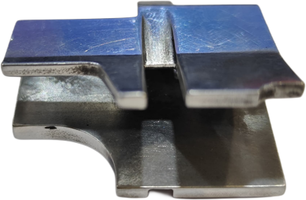 Ima C24 Tc1b80047 Tc1b80062 Package Holder - Alloy Steel, Customized Size, Blue And Silver, Cnc Machined, Coated Finish | Industrial Usage, Precision Fit & Durability