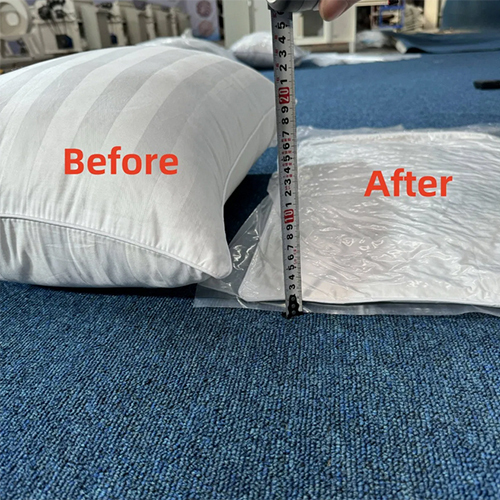 High-Efficiency Pillow Vacuum Compression Packing Machine for Retail