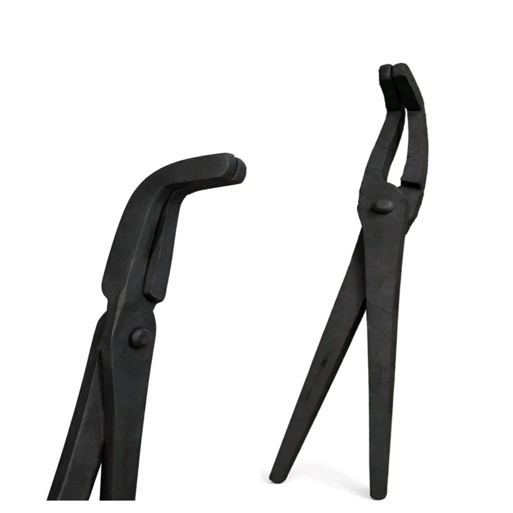 Mild Steel Welding Blacksmith Pliers - Color: Gray