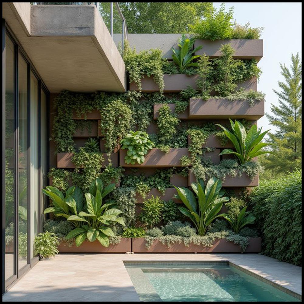 Natural Artificial Vertical Green Wall Garden Manufacturer And Contractor in India
