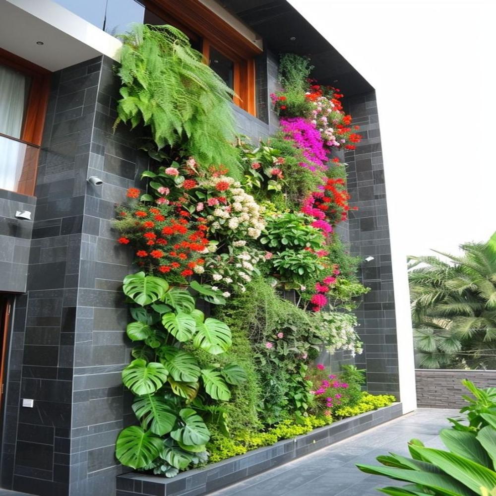 Natural Artificial Vertical Green Wall Garden Manufacturer And Contractor in India