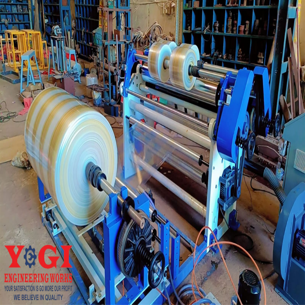 Polyster Film Slitting Rewinding Machine - Phase: Three