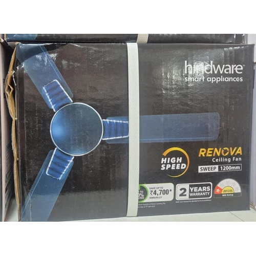 1200mm Blue Hindware Renova Ceiling Fan