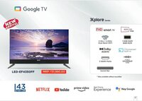 43 Inch Elista Sf43eba88 Smart Led - Color: Black