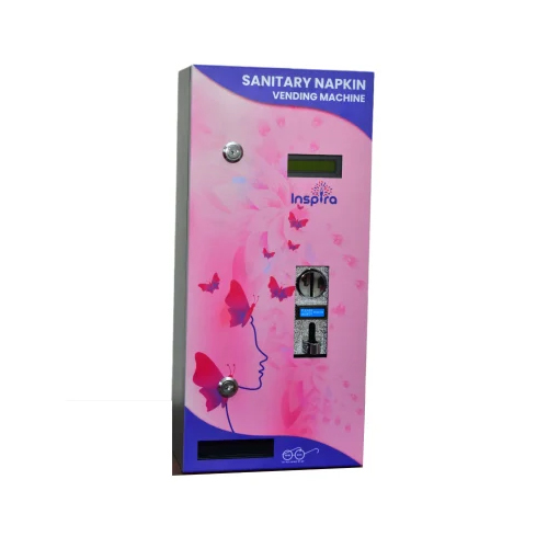 01 Basic 25 Sanitary Napkin Vending Machine - Material: Mild Steel