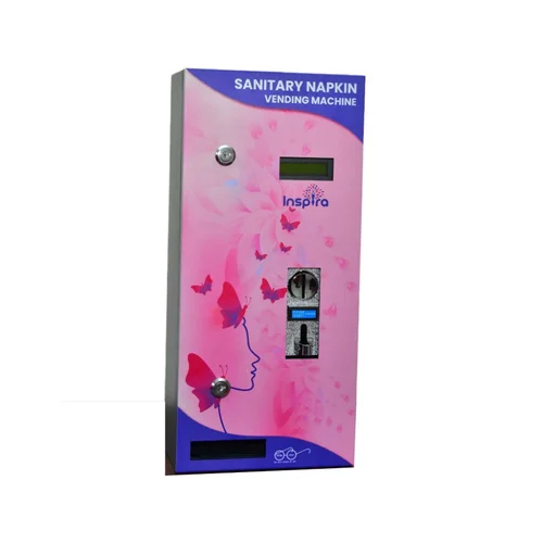 Pronext Sanitary Napkin Vending Machine - Mild Steel, 220 Volt Power, Digital Display | Fully Automatic, 1-Year Warranty for Reliable Usage