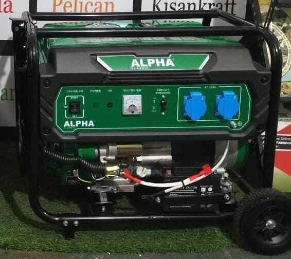 Alpha petrol generator