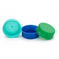Plastic Bottle Round Cap - Color: Multicolor