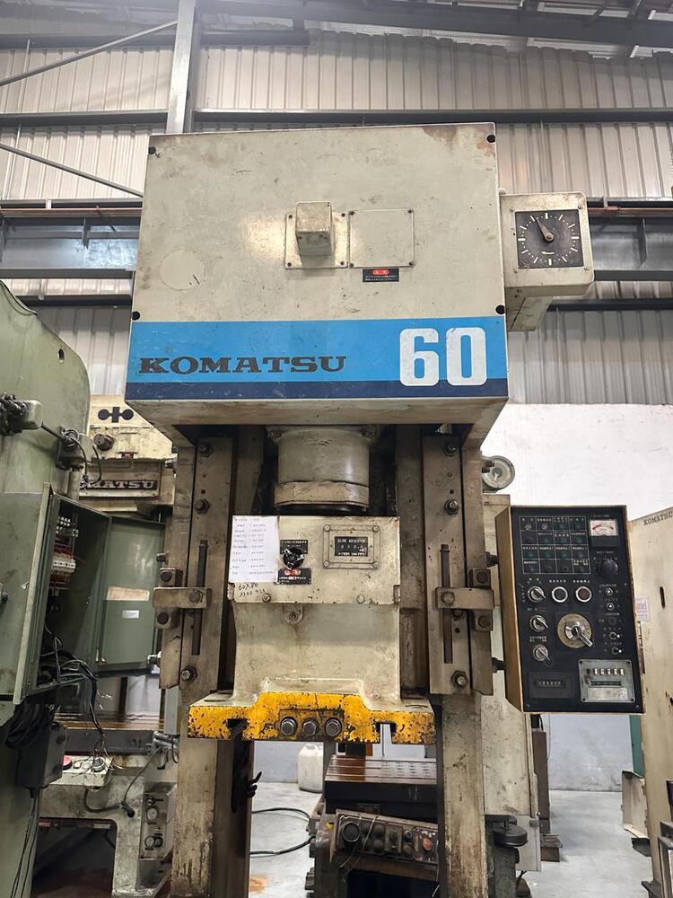 1691 KOMATSU C FRAME SINGLE CRANK PRESS