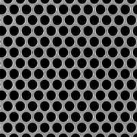 Screen Mesh Plate - Color: Silver
