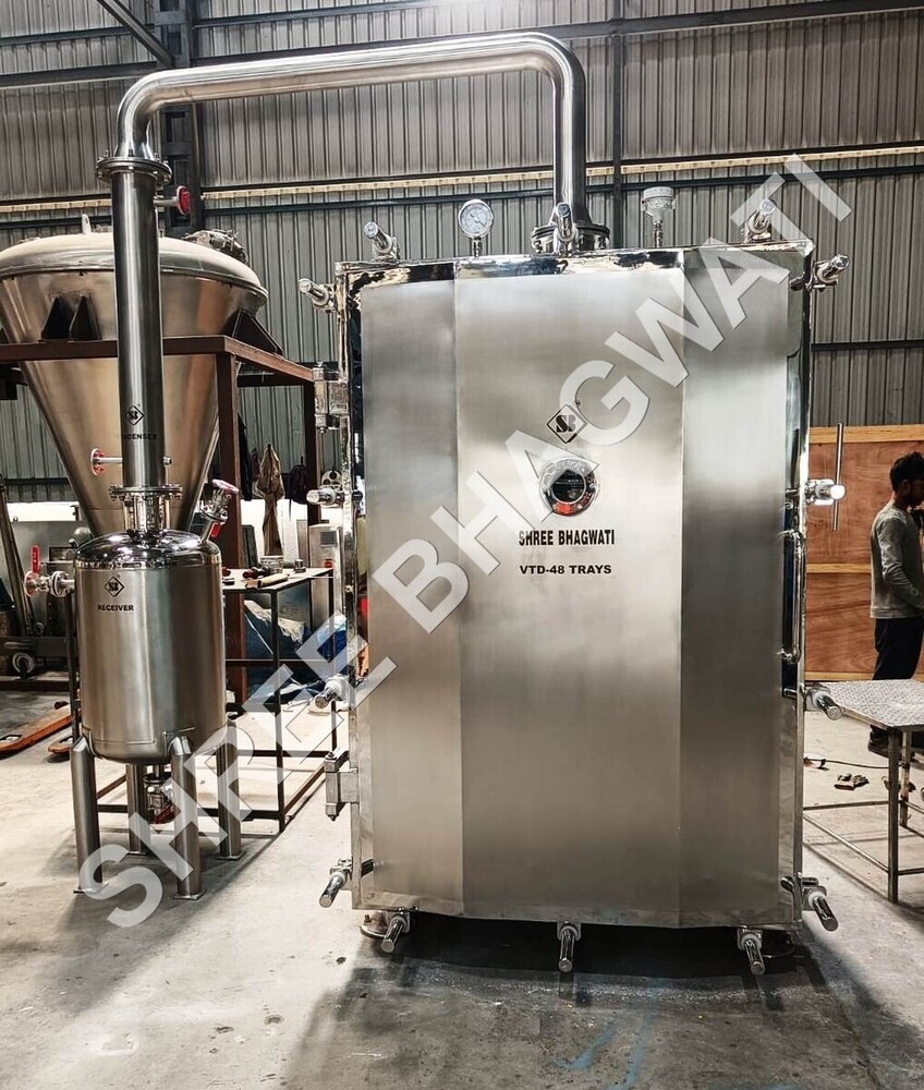 Vacuum Tray Dryer - 48 Trays