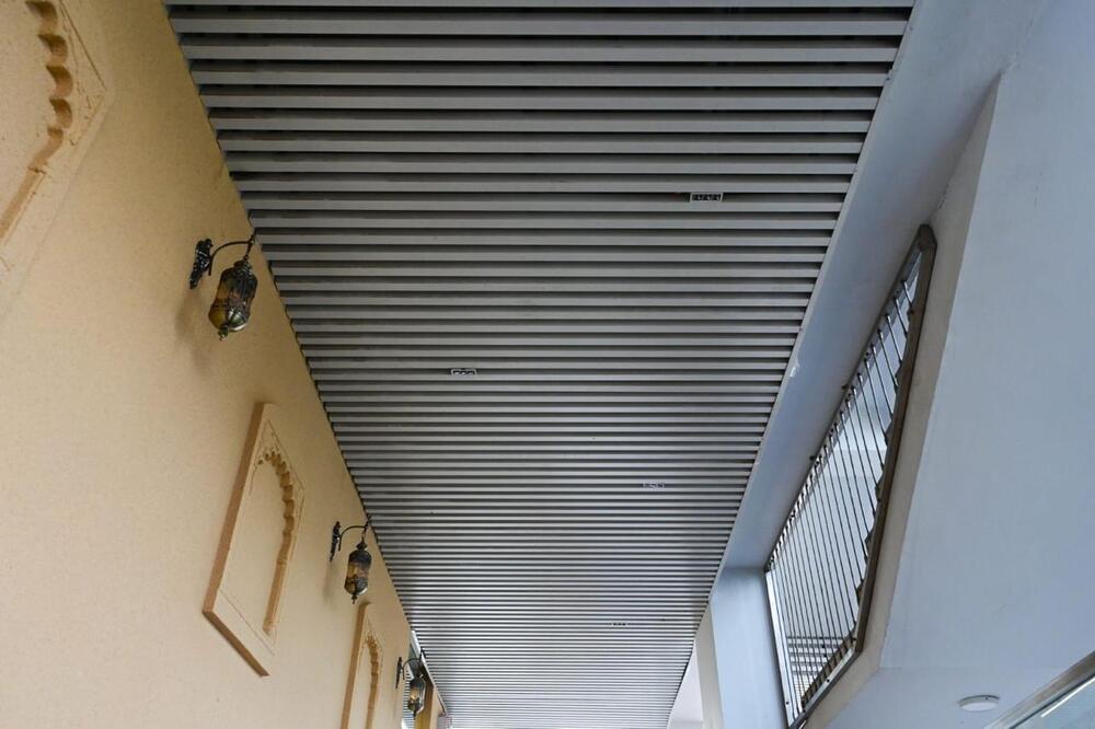 Steel coated metal false ceiling