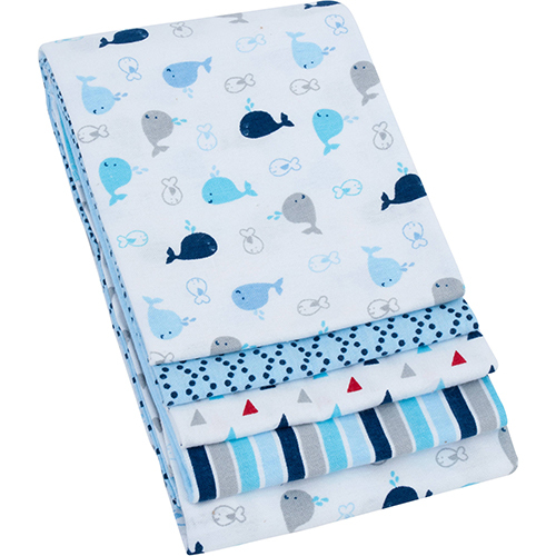 Baby Receiving Blanket - Color: Multicolor