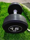 Rubberised Textured Dumbbells - Application: Gain Strength