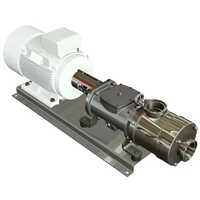 Novarotor Twin Screw Pump - Color: White
