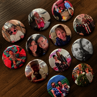 Round Customised Fridge Magnet