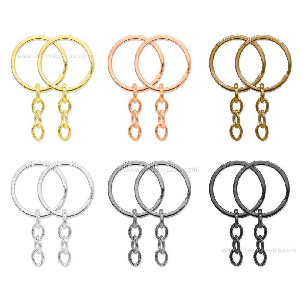 Keychain Ring | Size : 56mm | Qty : 25pcs | BF120