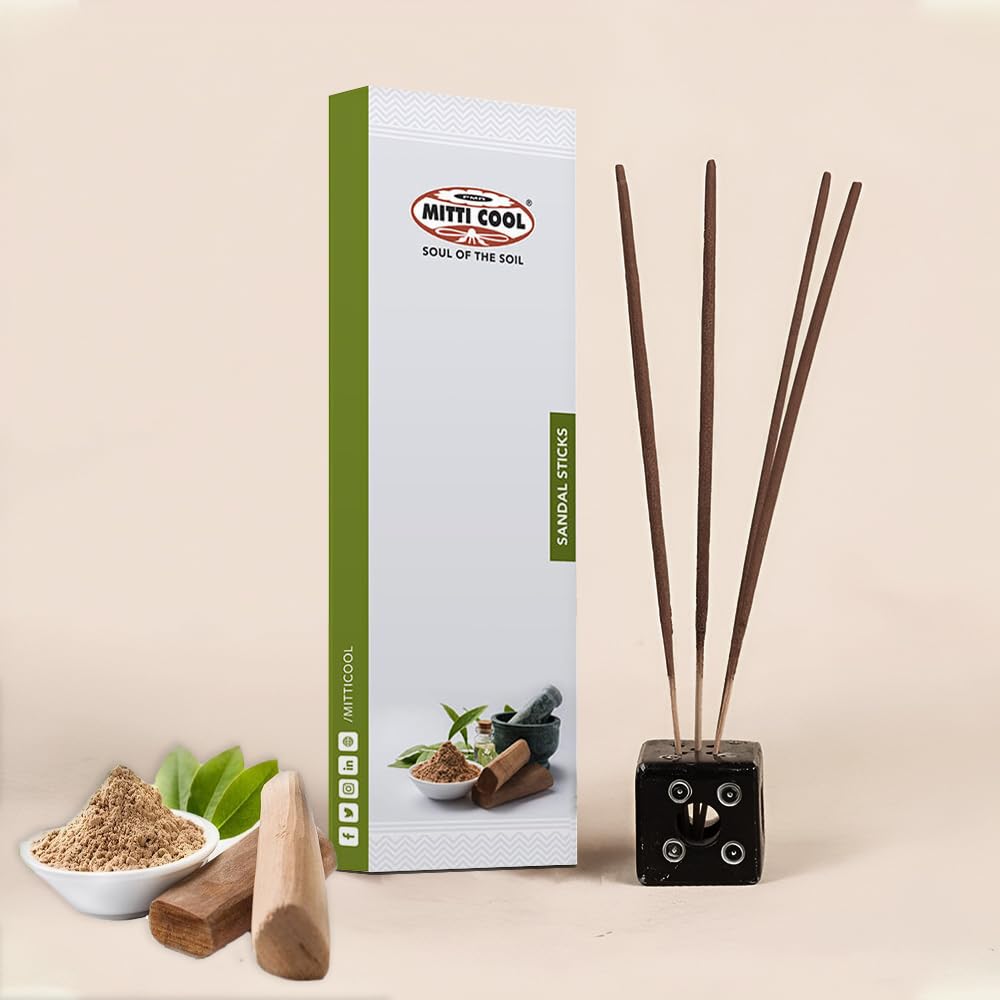 Incense Sticks (Sandal) - Height: 1 Inch (In)