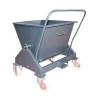 Tilting Type Chip Trolley - Color: Grey