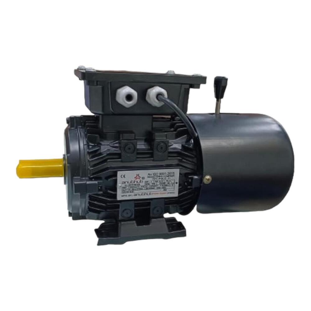 Industrial Brake Motor - 0.5 To 10 H.p., 220v/415v, 3000-750 Rpm | Tefc, Class F Insulation, Ball Bearing, Ip44/ip55 Protection, High Pressure