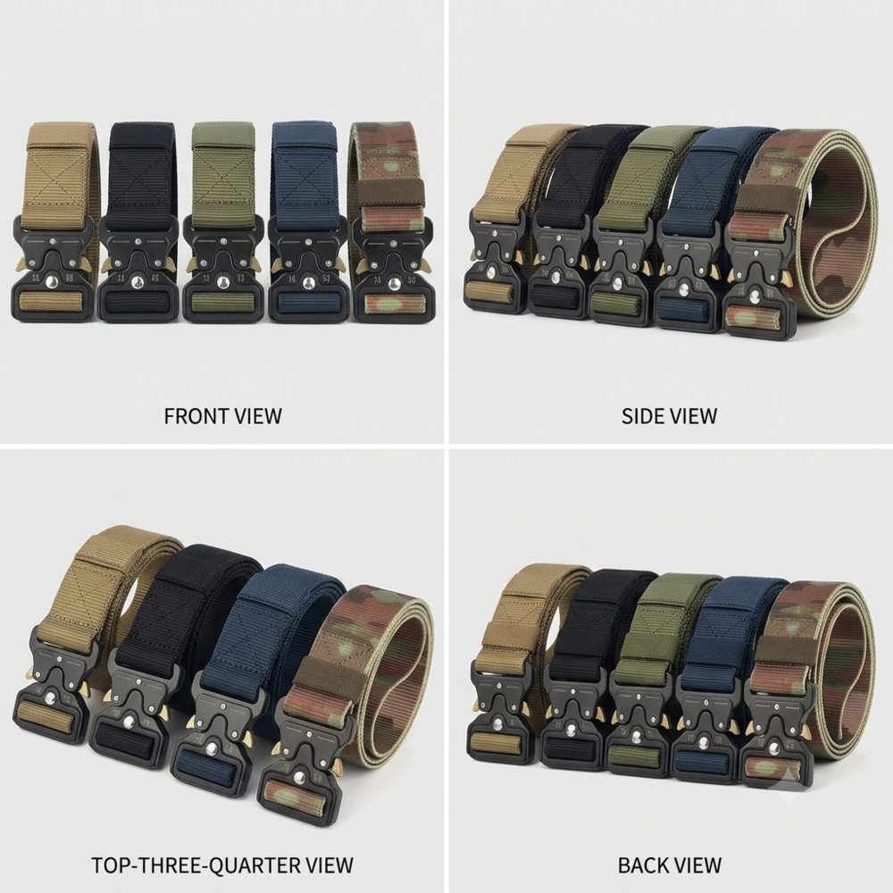 Military Web Belt - Color: Multicolour