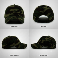 Indian Military Cap - Color: Camouflage