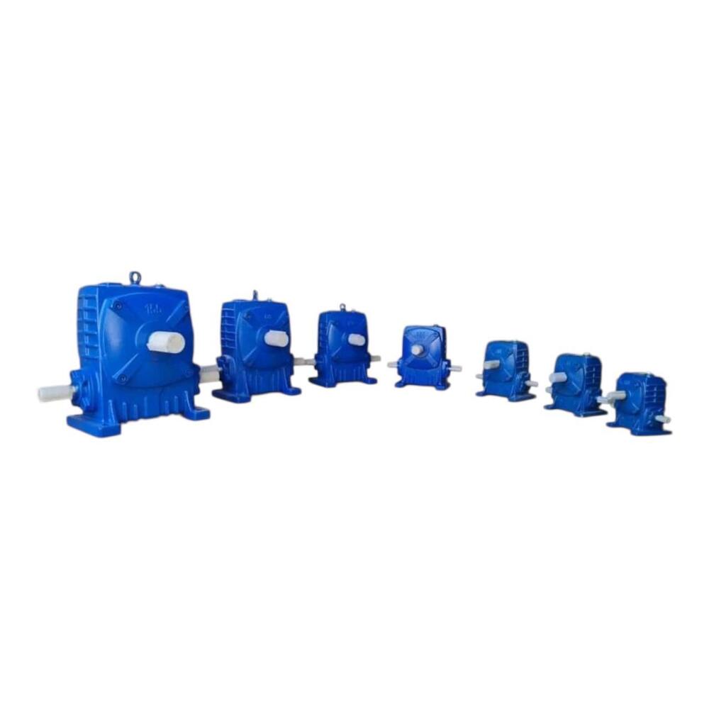 Wpa Worm Gearbox - Iron, Size Wpa 70, Blue | Worm Gearing, Input Speed 1440 Rpm, Output Torque 220% N-m, Precision Casting, 1 Hp Power