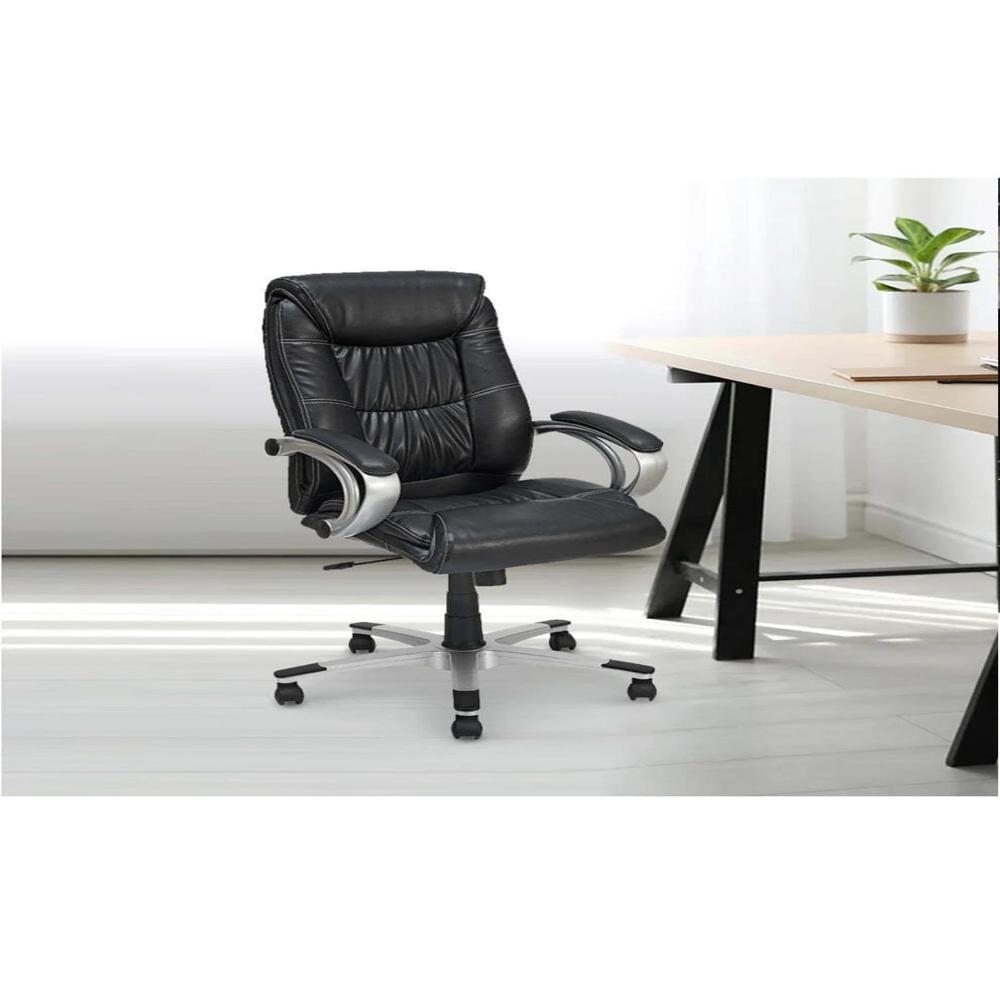 NILKAMAL LIBRA LEATHERETTE OFFICE CHAIR (HIGH CHAIR)