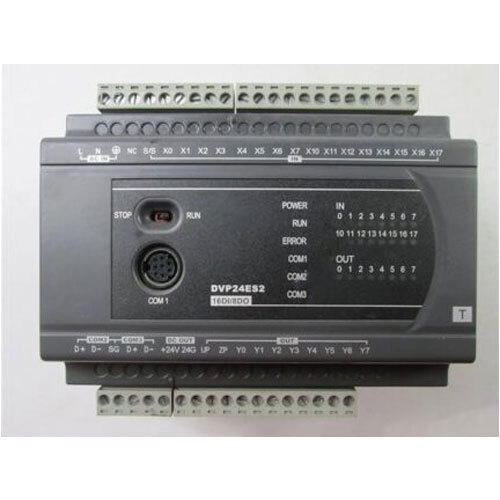 Delta DVP-ES2 Se.ries PLC 24 Digital I O