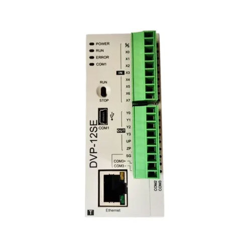 Delta DVP-SE Series PLC-DVP12SE11T & DVP12SE11R 8 DI+4 DO 24v DC
