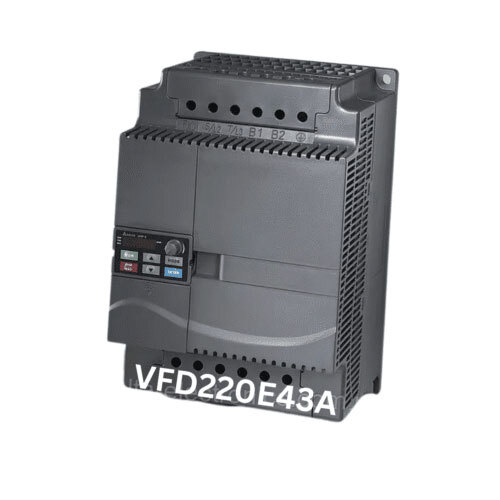 डेल्टा ई सीरीज़ वीएफडी 3 फेज ड्राइव (0.5-30 HP) कठोर, लागत-कुशल नियंत्रण के साथ अंतर्निर्मित ब्रेकिंग