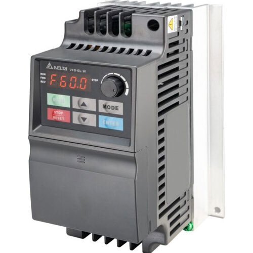 Delta EL-W Series VFD 3 Phase Variable Frequency Drive for 1HP to 5HP Motors, Compact & Efficient