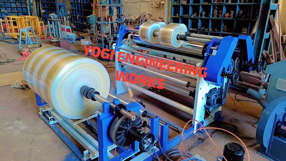 Plastic Film Slitter Rewinder Machine