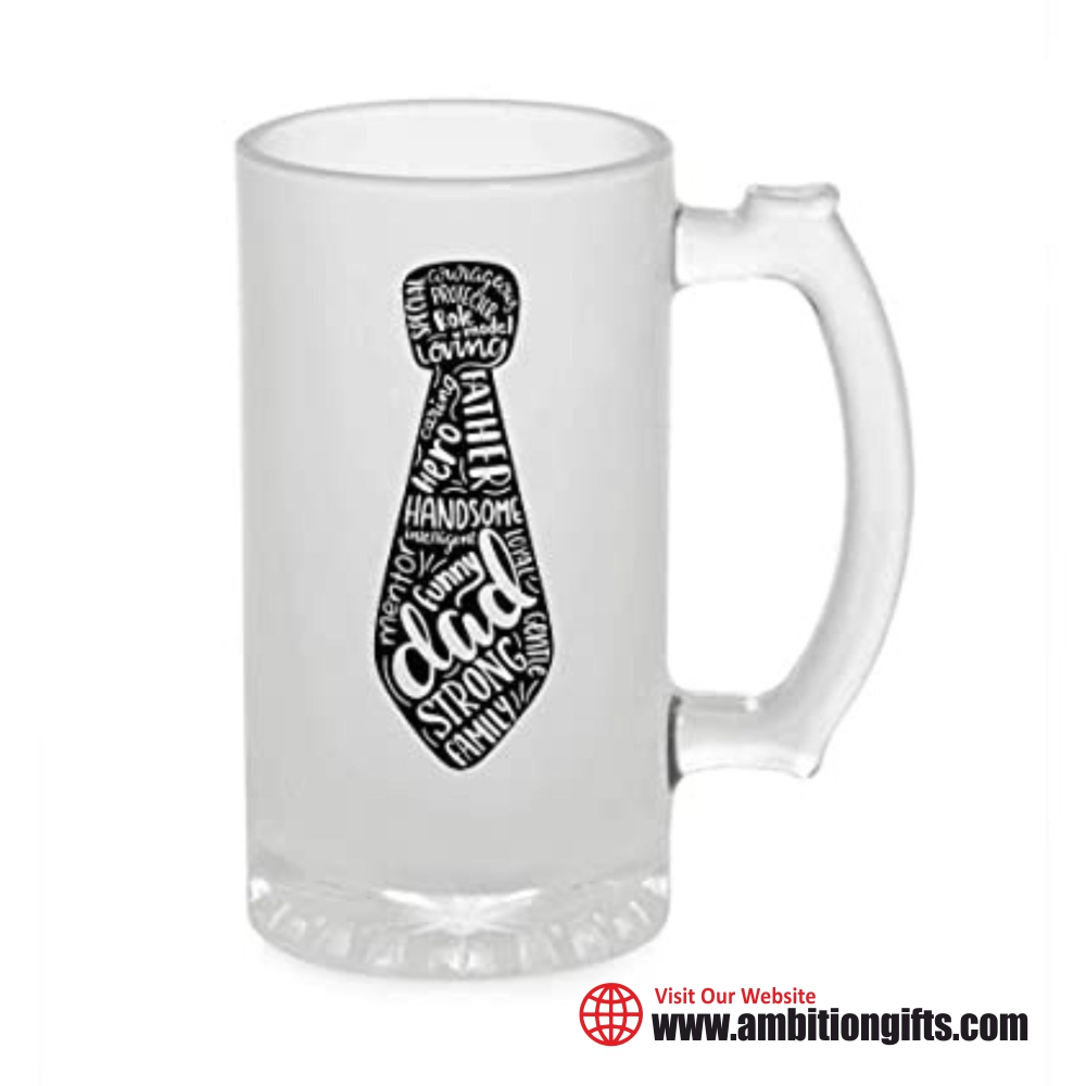 Frosted Be-er Mug - Capacity: 500 Ml