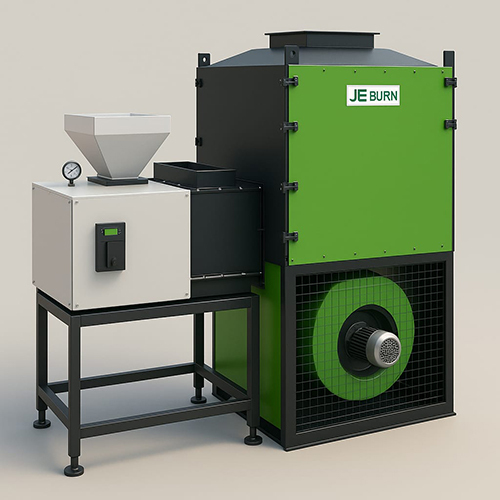 Pellet Fire Hot Air Generator