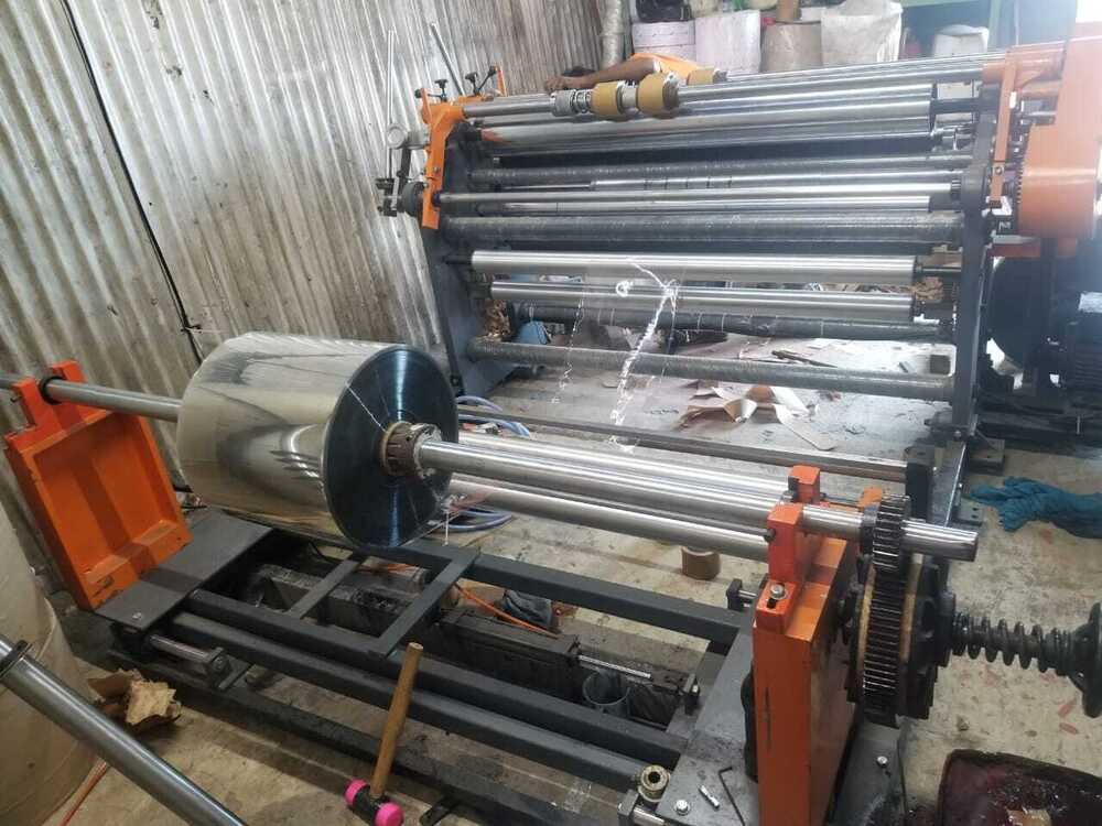 Metalize Foil Slitting Rewinding Machine - General Use: Industrial