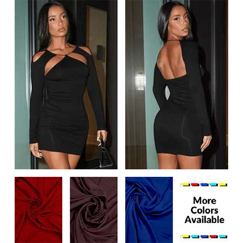 Bea Cut Out Bodycon Dress - Color: Different Available
