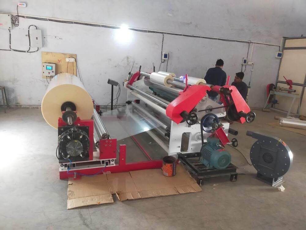 PET Film Slitter Rewinder Machine