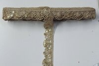 Embroidery Sequence Golden Lace