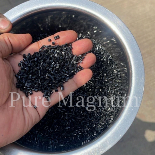 Recycled Plastic Granule - Color: Black