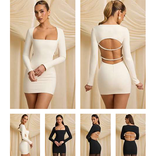 Lovly Full Sleeve Mini Dress