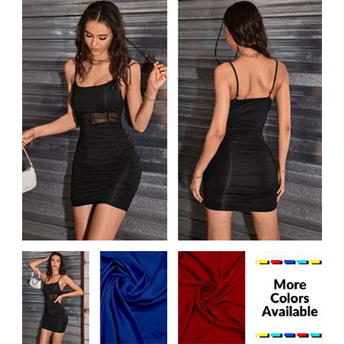 French Navy  Mini Dress